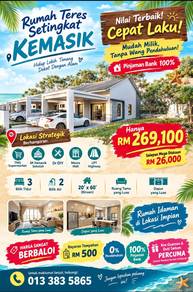 1-storey Terraced House in Kemaman,TRG