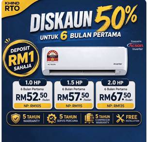 Promo Aircond KhindxAcson (Pontian 001)