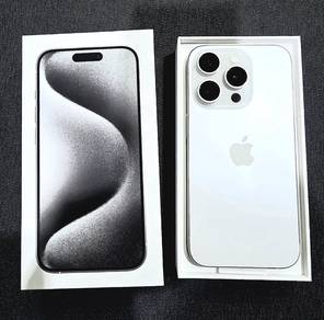 Apple iPhone 15 pro WHITE 256GB