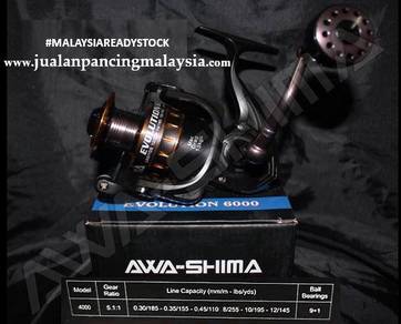 Awashima evolution reel 4000,6000