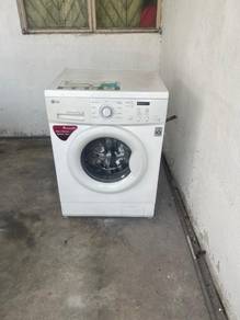 LG dd inventer front load hot washer 7kg