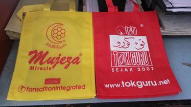 Non Woven Bag saiz A4 pelbagai warna Cetak Beg