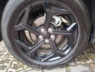 perodua traz 17inch wrapped rims