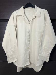 Cream Button-Up Shirt