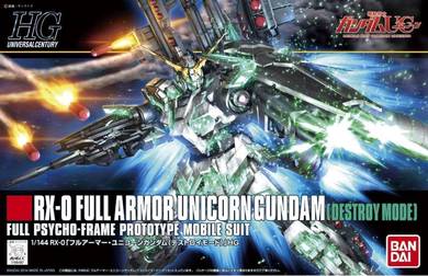 Bandai 1/144 HG Full Armour Unicorn Gundam Destroy