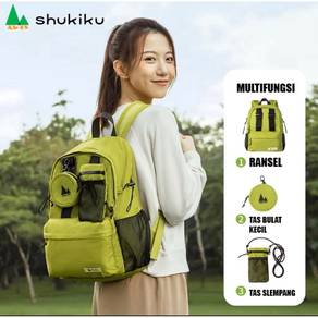 shukiku japan multi-funtional backpack 🇯🇵