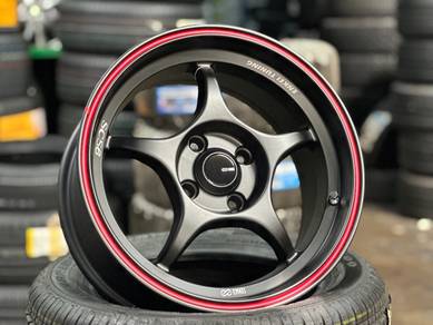 NEW 15 Enkei SC56 Rim Almera Myvi Yaris BLM City