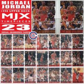 Michael Jordan Serial Numbered NBA cards-MJx