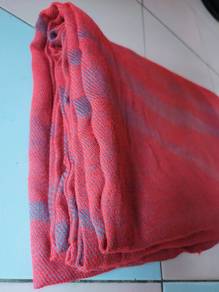 NeverUsedWoolImported Large Rectangular Blanket