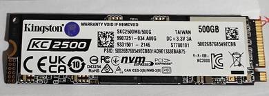 500GB M.2 SSD Storage