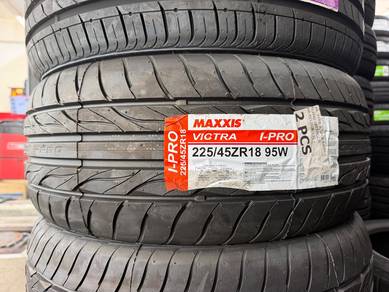 225/45/18 —Tayar baru— Maxxis i-pro tahun2026