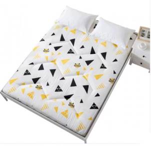 Mattress king queen tatami bed foldable portable 3