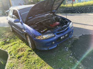 Proton Satria GLi in Port Dickson, NSN