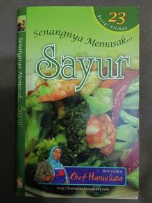Buku Resipi Senangnya Memasak Sayur 