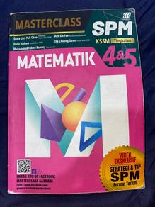 Masterclass SPM KSSM Matematik Tingkatan 4 & 5