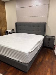 King Size bedframe 6 feet (without mattress)