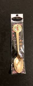 JAPAN Chokin Gold Plated Collectible Spoon