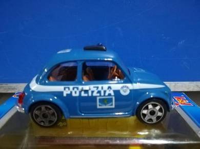 Diecast Fiat 500 Polizia 1/43