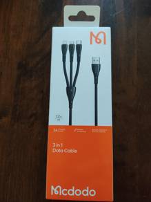 Mcdodo 3 in 1 Multi Function Charging Data Cable