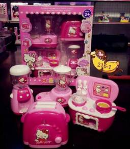 216-1 4in1 hello kitty toy play set + sound/light