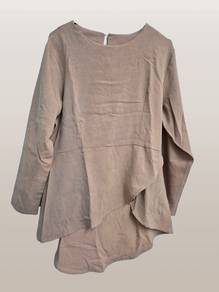 Dusty Brown Blouse