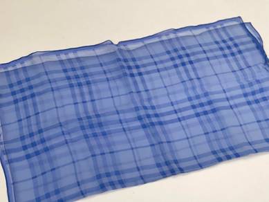 Burberry Logo Printed Square Scarf