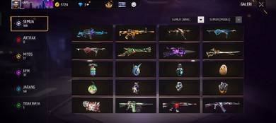 jual akaun ff