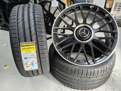 Mercedes W206 W205 W204 19" Rim + Tayar Baru R125