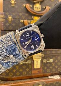 Bell & Ross BR 03 Blue Steel REF BR03-92-S Blue Di