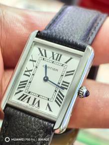 Pre Own Cartier Tank Solo Ref WSTA0028 Stainless S