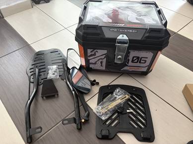 full set motor top box, motor rack, side mirror
