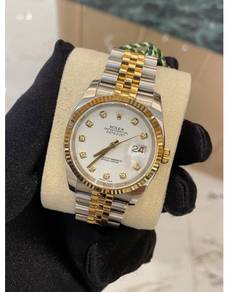 Rolex Oyster Perpetual Datejust Arctic Snowflake