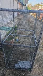 sangkar diy tinggi luas 