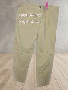 Preloved Pants Slim Fit Style - Size 34
