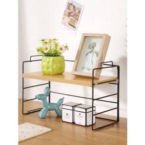Light BROWN Shelf Book Display Storage Cabinet