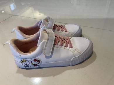 Hello kitty white sneakers pink ballerinas
