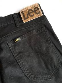 LEE Straight Cut Black Jeans Original