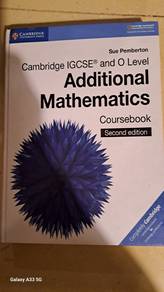 Cambridge IGCSE & O Level Additional Mathematics C