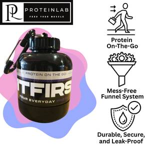 FIT FIRST Protein Container Funnel (Black)