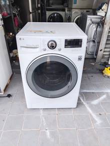 14kg inverter front load washer jenama LG