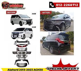 ALPHARD AGH-30 2015-23 UPGRADE AH40 2025 Bodykit