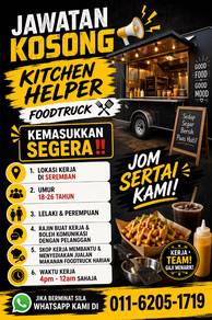 F&B Crew Kitchen Helper & Content Creator