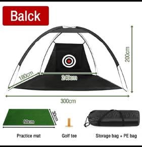 Golf swing practice net set indoor 