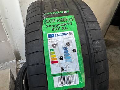 Tayar baru 245 35 19 Lanvigator catchpower plus 25