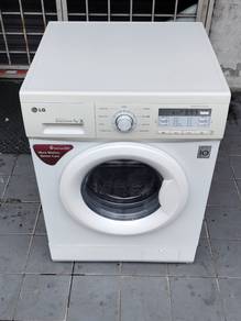 LG dd inverter front load washer 7.0kg mesin basuh