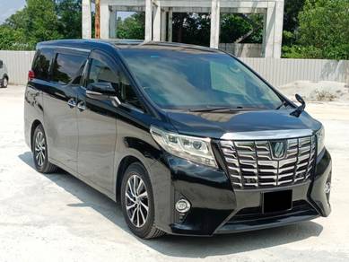 2016 Toyota Alphard S A PACKAGE TYPE BLACK
