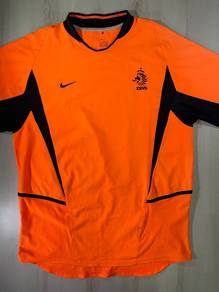 Nike 2002 Nederland Home Jersey #EZ Used