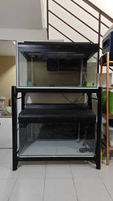 Set Tank 3ft double stand for sale