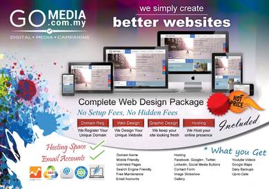 Website Design-Bina Laman Web- Social Media