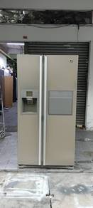 LG 2 side by side doors fridge refrigerator